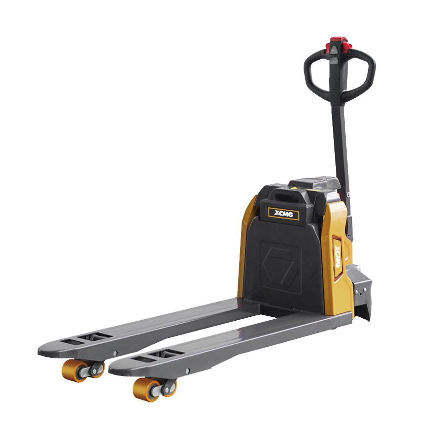 xe nâng tay điện loại đi bộ lái